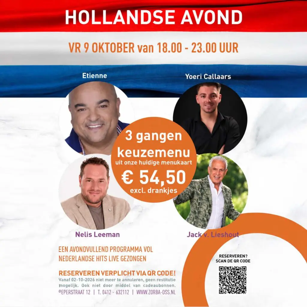 Zorba de Griek - Hollandse avond 09-10-26